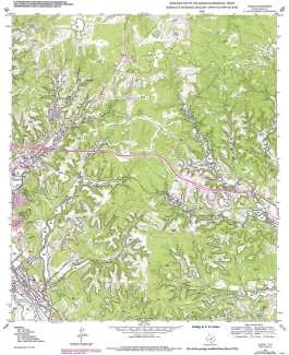 Geologic map of the Legion quadrangle, Texas
