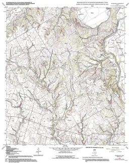 Geologic map of the Maysfield quadrangle, Texas