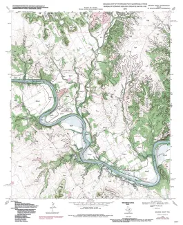 Geologic map of the Brazos Point quadrangle, Texas