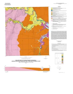 Geologic map of the Rincon Bend quadrangle, Aransas River and Copano Bay area, Texas Gulf of Mexico coast