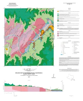 Geologic map of the Pedernales Falls quadrangle, Blanco County, Texas