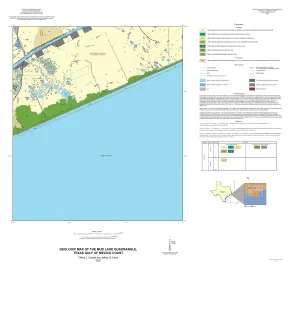 Geologic map of the Mud Lake quadrangle, Texas Gulf of Mexico Coast