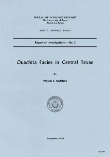 Ouachita facies in central Texas