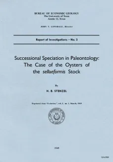 Successional Speciation in Paleontology: The Case of the Oysters of the Sellaeformis Stock