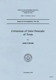 Cretaceous of Llano Estacado of Texas