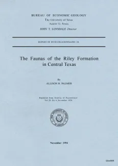 The faunas of the Riley Formation in central Texas