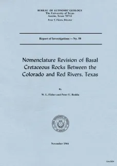 Nomenclature revision of basal Cretaceous rocks between the Colorado and Red Rivers, Texas