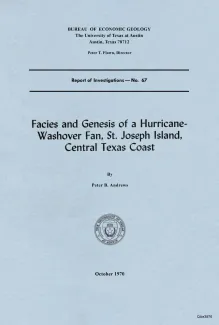 Facies and genesis of a hurricane-washover fan, St. Joseph Island, central Texas coast