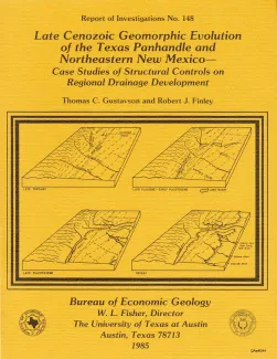 Late Cenozoic geomorphic evolution of the Texas panhandle and northeastern New Mexico -- case studies of structural controls on regional drainage development