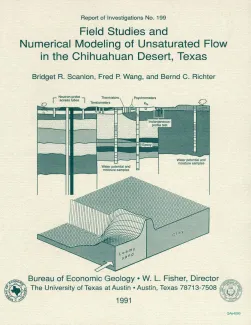 Field studies and numerical modeling of unsaturated flow in the Chihuahuan Desert, Texas