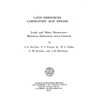 Land and Water Resources: Houston-Galveston Area Council