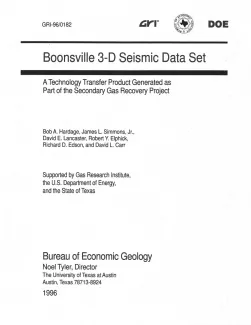 Boonsville 3-D Seismic Data Set