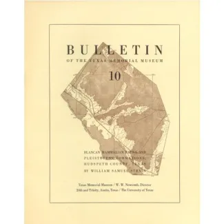 Blancan Mammalian Fauna and Pleistocene Formations, Hudspeth County, Texas