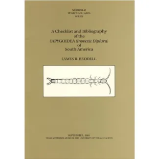 A Checklist and Bibliography of the Iapygoidea (Insecta: Diplura) of South America