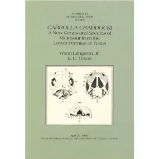 Carrolla craddocki, A New Genus and Species of Microsaur from the Lower Permian of Texas