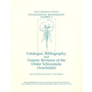 Catalogue, Bibliography, and Generic Revision of the Order Schizomida (Arachnida)