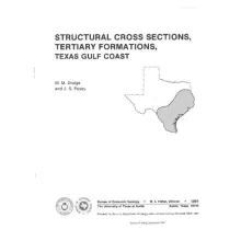 Structural cross sections, Tertiary formations, Texas Gulf Coast