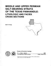Middle and Upper Permian salt-bearing strata of the Texas panhandle:  lithologic and facies cross sections