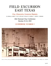 Field excursion East Texas -- clay, glauconite, ironstone deposits