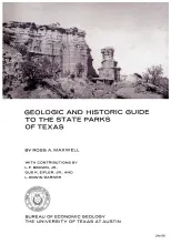 Geologic and Historic Guide to the State Parks of Texas