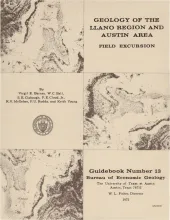 Geology of the Llano region and Austin area: field excursion