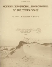 Modern depositional environments of the Texas coast