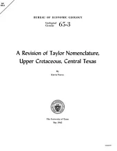 A revision of Taylor nomenclature, Upper Cretaceous, central Texas