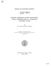 Edwards Formation (Lower Cretaceous), Texas: dolomitization in a carbonate platform system