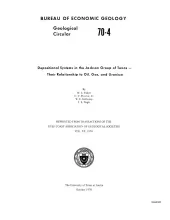 Depositional systems in the Jackson Group of Texas -- their relationship to oil, gas, and uranium