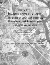 Resource Capability Units: Their Utility in Land- and Water-Use Management with Examples from the Texas Coastal Zone