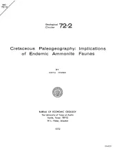 Cretaceous Paleogeography: Implications of Endemic Ammonite Faunas