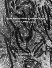 Upper Pennsylvanian limestone banks, north central Texas