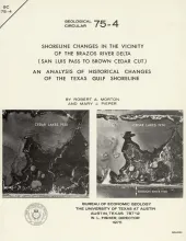 Shoreline changes in the vicinity of Brazos River delta (San Luis Pass to Brown Cedar Cut) -- an analysis of historical changes of the Texas Gulf shoreline