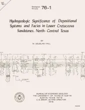 Hydrogeologic significance of depositional systems and facies in Lower Cretaceous sandstones, north-central Texas