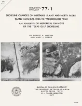 Shoreline changes on Mustang Island and North Padre Island (Aransas Pass to Yarborough Pass) -- an analysis of historical changes of the Texas Gulf shoreline