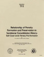 Relationship of porosity formation and preservation to sandstone consolidation history -- Gulf coast Lower Tertiary Frio Formation
