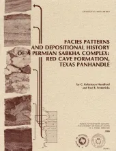 Facies patterns and depositional history of a Permian Sabkha complex -- Red Cave Formation, Texas panhandle
