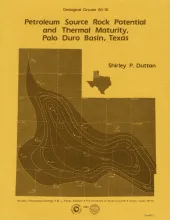 Petroleum source rock potential and thermal maturity, Palo Duro basin, Texas