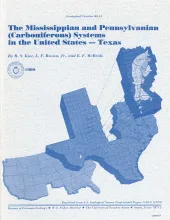 The Mississippian and Pennsylvanian (Carboniferous) Systems in the United States -- Texas