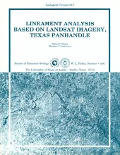 Lineament analyses based on landsat imagery, Texas panhandle