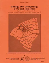 Geology and geohydrology of the east Texas basin -- a report on the progress of nuclear waste isolation feasibility studies (1980)
