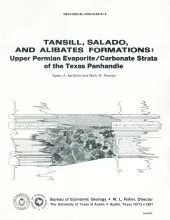 Tansill, Salado, and Alibates Formations:  Upper Permian evaporite/carbonate strata of the Texas panhandle