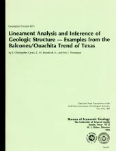 Lineament analysis and inference of geologic structure -- examples from the Balcones/Ouachita trend of Texas