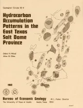 Hydrocarbon accumulation patterns in the east Texas salt dome province