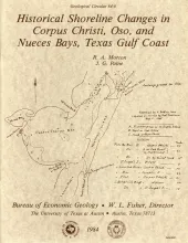 Historical shoreline changes in Corpus Christi, Oso, and Nueces Bays, Texas Gulf coast