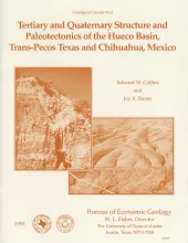 Tertiary and Quaternary structure and paleotectonics of the Hueco Basin, Trans-Pecos Texas and Chihuahua, Mexico