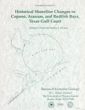 Historical shoreline changes in Copano, Aransas, and Redfish Bays, Texas Gulf coast