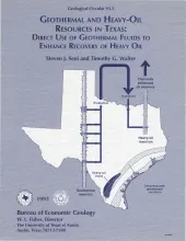 Geothermal and heavy-oil resources in Texas:  direct use of geothermal fluids to enhance recovery of heavy oil