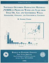Naturally Occurring Radioactive Materials (NORM) in Produced Water and Scale from Texas Oil, Gas, and Geothermal Wells