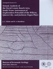 Seismic analysis of the Duval County Ranch area, south Texas:  assessment of exploration potential of the Wilcox, Queen City, and Jackson-Yegua plays